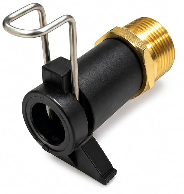 Adaptateur pour nettoyeur haute pression M&M Smartek, baïonnette Kärcher vers filetage M22 mâle, photographie produit